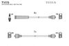 Фото Провода свечные М-2141 TESLA силикон T357S T357S Tesla