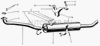 Фото Стремянка хомута глушителя ГАЗ универсальная (55 мм) Малая; ГАЗ 511203033 Газ