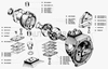 Фото Корпус поворотного кулака УАЗ правый голый (редукторный мост, шкворень старого образца) 469-2304040- 469230404013 Уаз