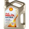 Фото Shell Helix Ultra 5W-40 SN/CF (синт) 4л масло мото 550040755 Shell