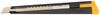 Фото Нож OLFA с выдвижным лезвием, черный, 9мм OL-180-BLACK OL180BLACK Olfa