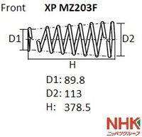 Пружина подвески NHK XPMZ203F Nhk