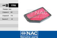 фильтр воздушный NAC для ам HONDA CR-V III 2.0 07- 77115 77115 Nac