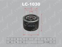 Фильтр масляный LADA 2108-12/ Kalina/Priora/2105 LC1030 Lynx