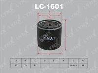 Фильтр масляный (не вставка) LC1601 Lynx