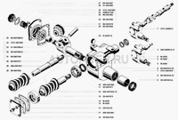 Механизм рулевой УАЗ-3151 в сборе с колонкой рулевой 3151-3400013 (УАЗ) 3151-3400013 Уаз