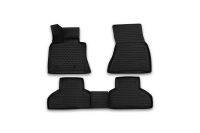 Комплект резиновых ковриков 3D в салон BMW X5 2013, полиуретан NLC.3D.05.38.210k Autofamily