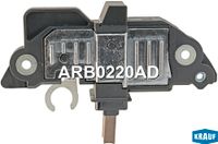 Реле-регулятор Bosch 14.5V Fiat Stilo/Doblo 1.6 16V 99 ARB0220AD Krauf