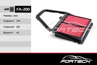 Фильтр воздушный (17220-PLC-000) FA200 Fortech