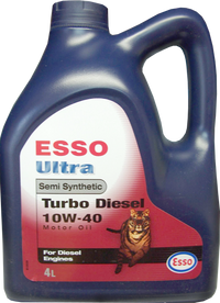Масло моторное Ultra Turbo Diesel 10W40 4 л п/с ES 141899 Esso