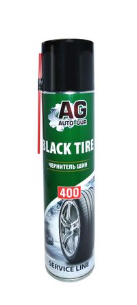 Чернитель шин 400 мл (обновитель резины)(аэрозоль) Professional AG2029 ag2029 AUTO-GUR