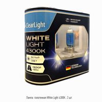 Лампа галогеновая H10(Clearlight)12V-42W  WhiteLight (2 шт.) MLH10WL ClearLight
