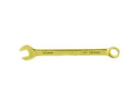 СИБРТЕХ ключ комбинированный, 12мм, желтый цинк 14978 Сибртех
