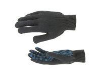 Утепленные перчатки СИБРТЕХ ПВХ-покрытие точка  7 класс 67701_16139445 67701 Сибртех