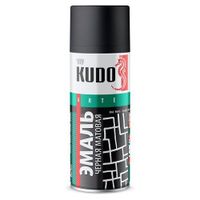 Эмаль черная матовая 520мл KUDO ku1102 Kudo