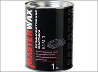 Мастика резинобитумная противошумная БПМ-3 жестяная банка 1 кг mw010402 MasterWax
