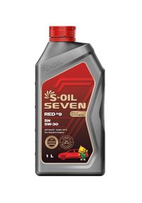 S-OIL 7 RED #9 SN 5W-30 синтетика 1L E107628 S-Oil Seven