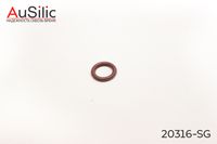 Фторсиликоновое кольцо уплотнительное топливной трубки (7,7x11,3x1,6 )(Гарантия 2 года) 20316SG AuSilic