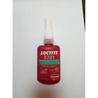 Фиксатор резьбы (он же анаэробный герметик) Loctite (Локтайт) 2701, 50 мл высокой прочности 2701 Loctite