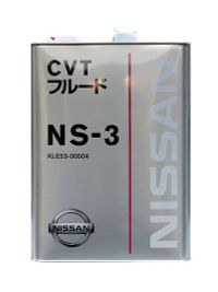 Трансмиссионное масло NISSAN CVT Fluid NS-3 (4л) KLE5300004 Nissan