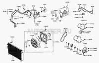 Ролик-натяжитель ремня компрессора (БЕТТА)97834-29 9783422100 Hyundai-Kia