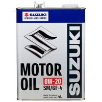 Моторное масло SUZUKI MOTOR OIL / 0W-20 / 4 л 99m0021r01004 Suzuki