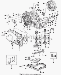 Фильтр АКПП для Daewoo Nubira 1999-2003 24221762 General Motors