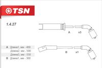 Провода зажигания высоковольтные (SILICONE HI-TEMP 1427 TSN