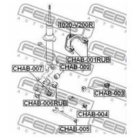 Сайлентблок заднего рычага для Chevrolet Epica 2006-2012 CHAB006RUB Febest